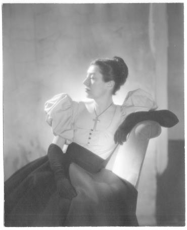 Untitled (Fidelma "Fido" Cadmus), from a collection of 33 photographs of members of Lincoln Kirstein's circle
