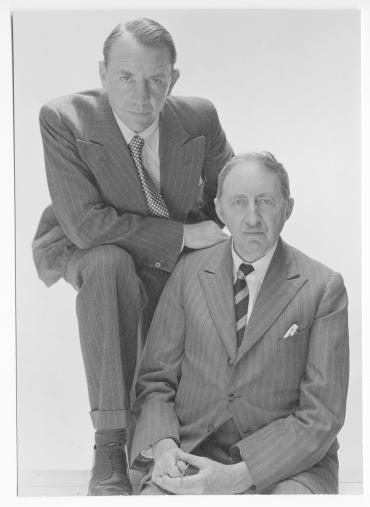 Untitled (E. M. Forster and Robert Bishop), from a collection of 33 photographs of members of Lincoln Kirstein's circle