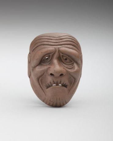 Netsuke: Nô mask