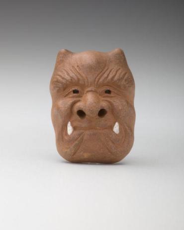 Netsuke: Mask of an oni