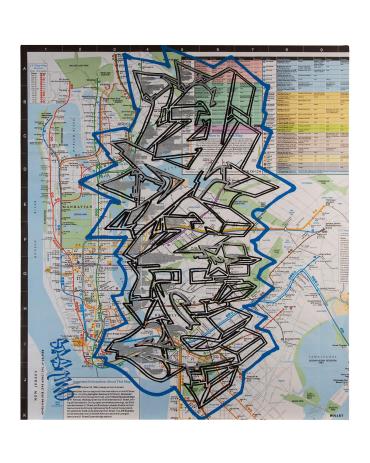 Subway Map from "Your House Is Mine"