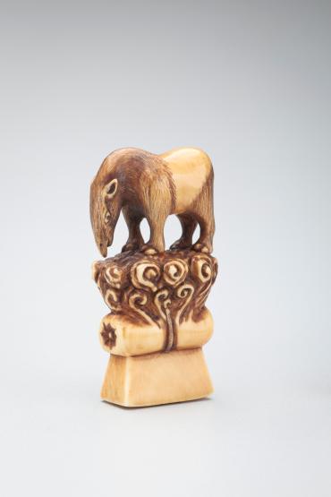 Netsuke: Baku (mythological eater of bad dreams)