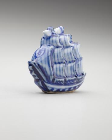 Netsuke: European trade ship