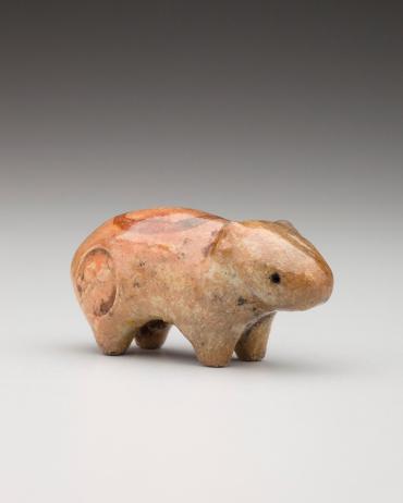 Netsuke: Stylized bear