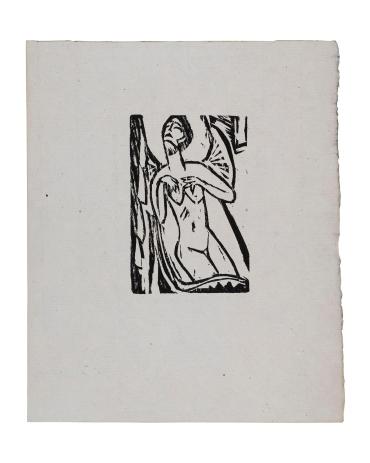 Dying Old Maid (Sterbendes altes Fräulein) from The Canoness and Death