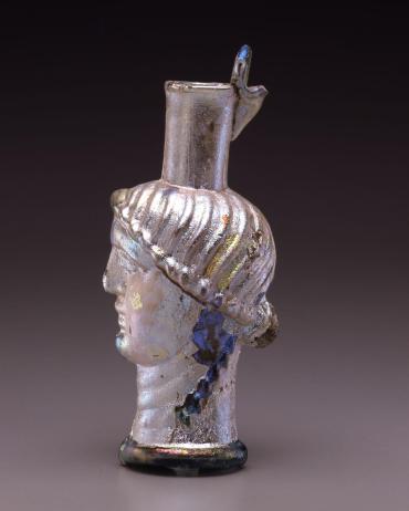 Jug in the Shape of the Head of a Woman or Dionysos