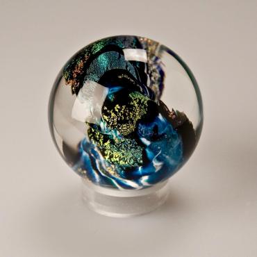 Dichroic Ribbon Marble