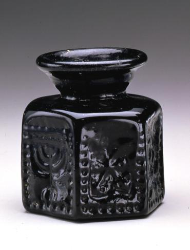 Pilgrim Jar with Jewish Symbols