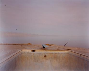Diving Board, Salton Sea, California from the series "Desert Canto III: The Flood"