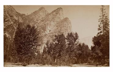 Three Brothers. (4000 feet. ), Yosemite Park, California