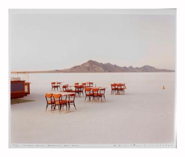 Outdoor Dining, Bonneville Salt Flats, Utah, 1992 from the series "Desert Cantos XV: The Salt Flats"