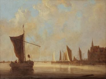 River Scene at Dordrecht