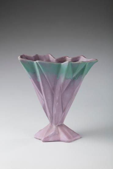 Fan Vase, "Rombic" Pattern
