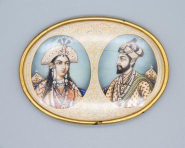 Shah Jehan and His Wife