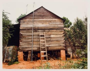 Rear of House with Flowers, Near Morgan Springs, Alabama, 1985.