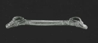 Bowcase Fastener (Gorytos Clasp) with Ram's Head Terminals