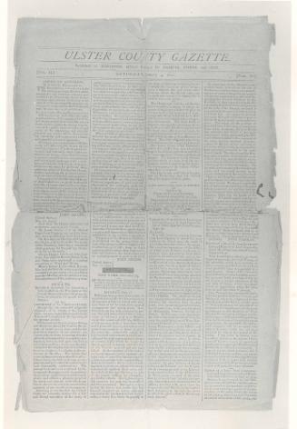 Ulster County Gazette, Vol. II, No. 88