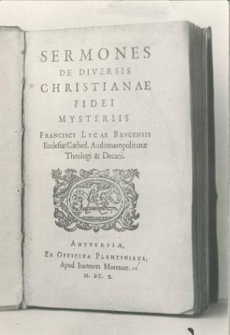 Sermons de Diversis Christianae fidei mysteriis