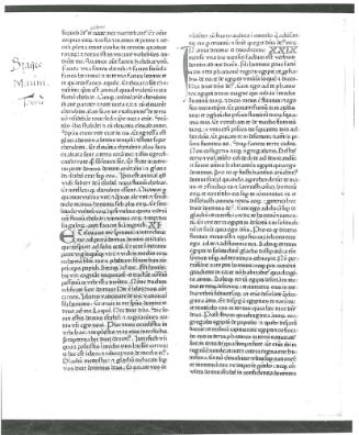 Biblia Latina (leaf composed of two partial leaves)