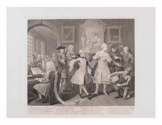Prosperity, Plate II from The Rake's Progress