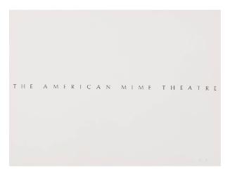 Adlib 13: American Mime Theater [serial]