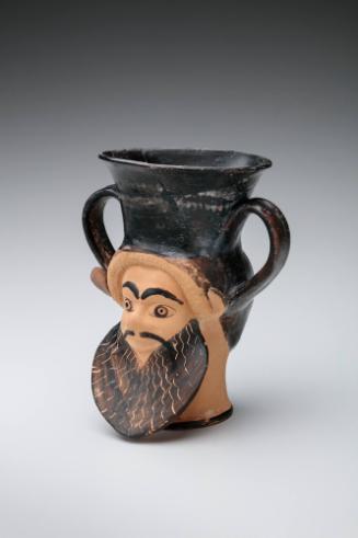Kantharos (drinking cup) in the Form of a Satyr’s Head