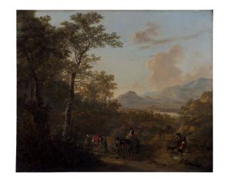 Travelers in an Italian Landscape