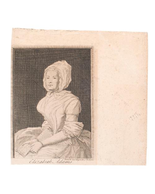 Portrait of Elizabeth Adams (about 1707-1737)