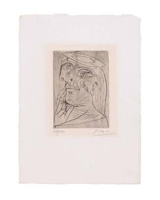 Untitled/ Head of Woman (Solidarite)