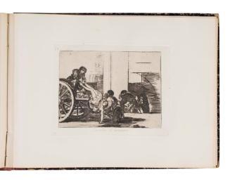 Carretadas al cementerio (Carloads for the cemetery) (Disasters of War, no. 64)