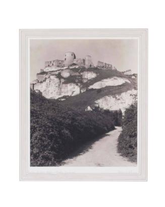 Chateau Gaillard: The Cliff of Andeley from the West