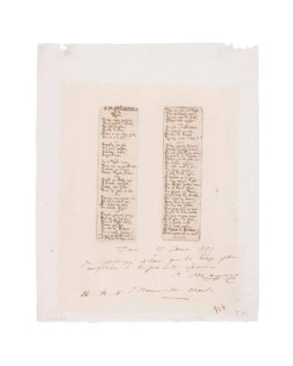 L’Hôtelerie de la Mort (Death’s Hostel), Verses from Eaux-fortes sur Paris, pl.20 (D-W 37 - B 51 - S 40 - LD 37)