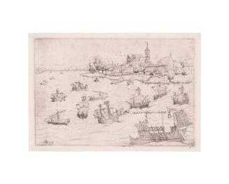 Boats on the Sea (Jonah and the Whale, 1546)