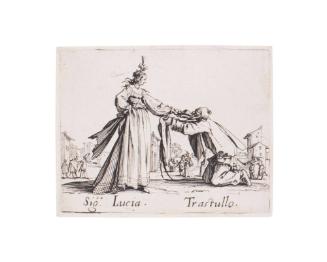 Balli di Sfessania (part of a set of 24 plates)  (M 641-664)