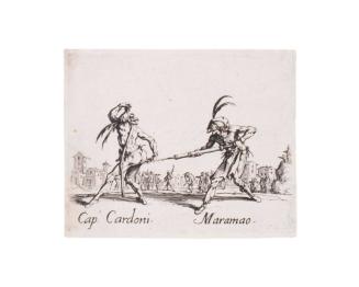 Balli di Sfessania (part of a set of 24 plates)  (M 641-664)