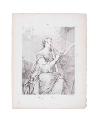 Dessin au Crayon  (from:  Collection de Plusieurs Essais en Dessins et Graveurs, Pl. XII.)