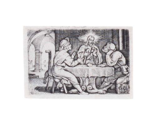 Christ and the Pilgrims at Emmaus, from the series The Life of Christ