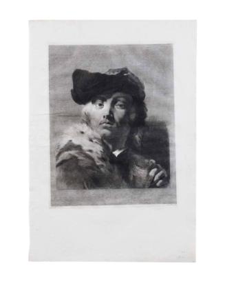 Bust of a Man in a Fur-Collared Coat