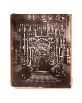 Interieur du Saint-Sepulcre, Jerusalem