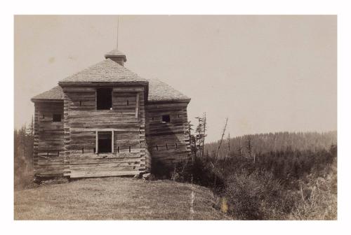 On the Columbia River, Old Block House: Headquarters of Sheridan and Grant (Possibly Fort Delles, Oregon, or Fort Lugenbeel, Washington)