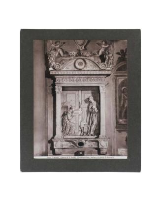 L'Annunziazone scultura in pietra di Donatello