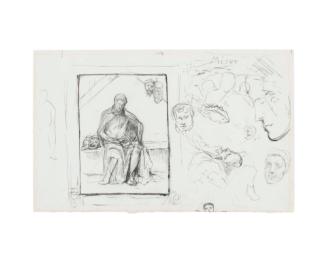 Study for the Frontispiece of Robert Browning’s Dramatis Personae