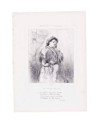 Masques et Visages. "Les Lorettes Vieillies" No.13