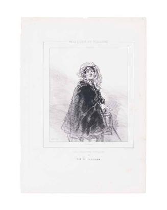 Masques et Visages. "Les Lorettes Vieillies" No.18