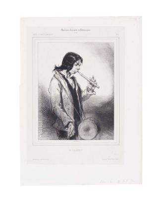 Musiciens Comiques ou Pittoresques, No.29. "Le Galoubet"