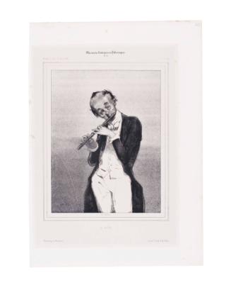 Musiciens Comiques ou Pittoresques, No. 15. "The Flute"