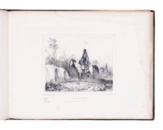 "K" (no. 11) "Kalmouck (1er)." from "Alphabet. Moral et Philosophique, à l’usage des petits et des grands enfans"