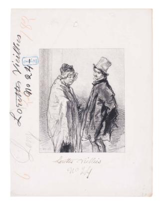 Masques et Visages. "Les Lorettes Vieillies" No.24