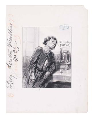 Masques et Visages. "Les Lorettes Vieillies" No.29