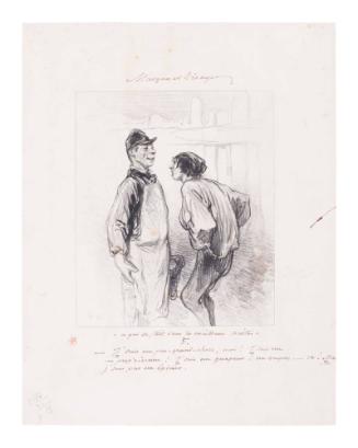 Masques et Visages. "Les Lorettes Vieillies", No.5